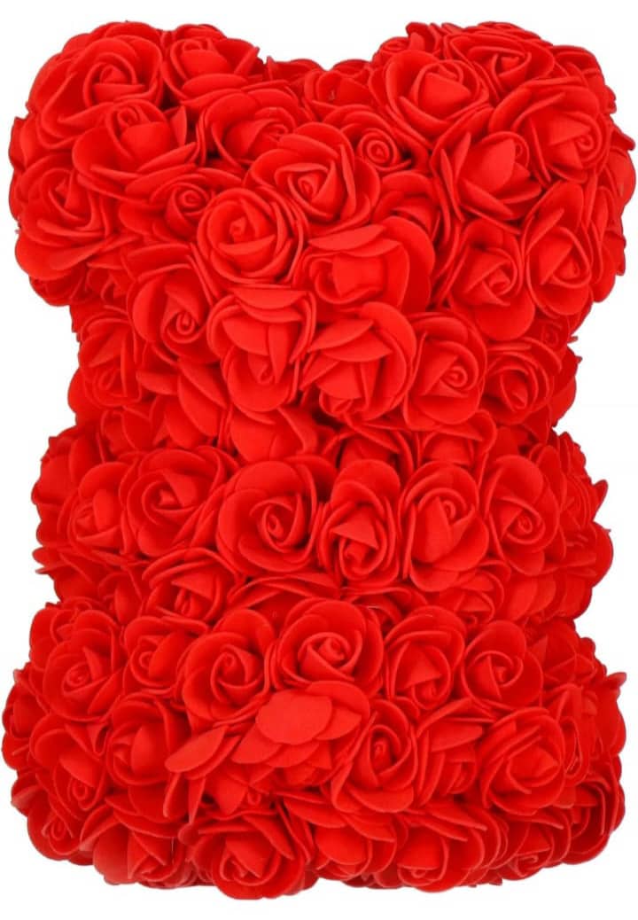 Rosenbär Deko Rosen Teddybär - Geschenke für Frauen